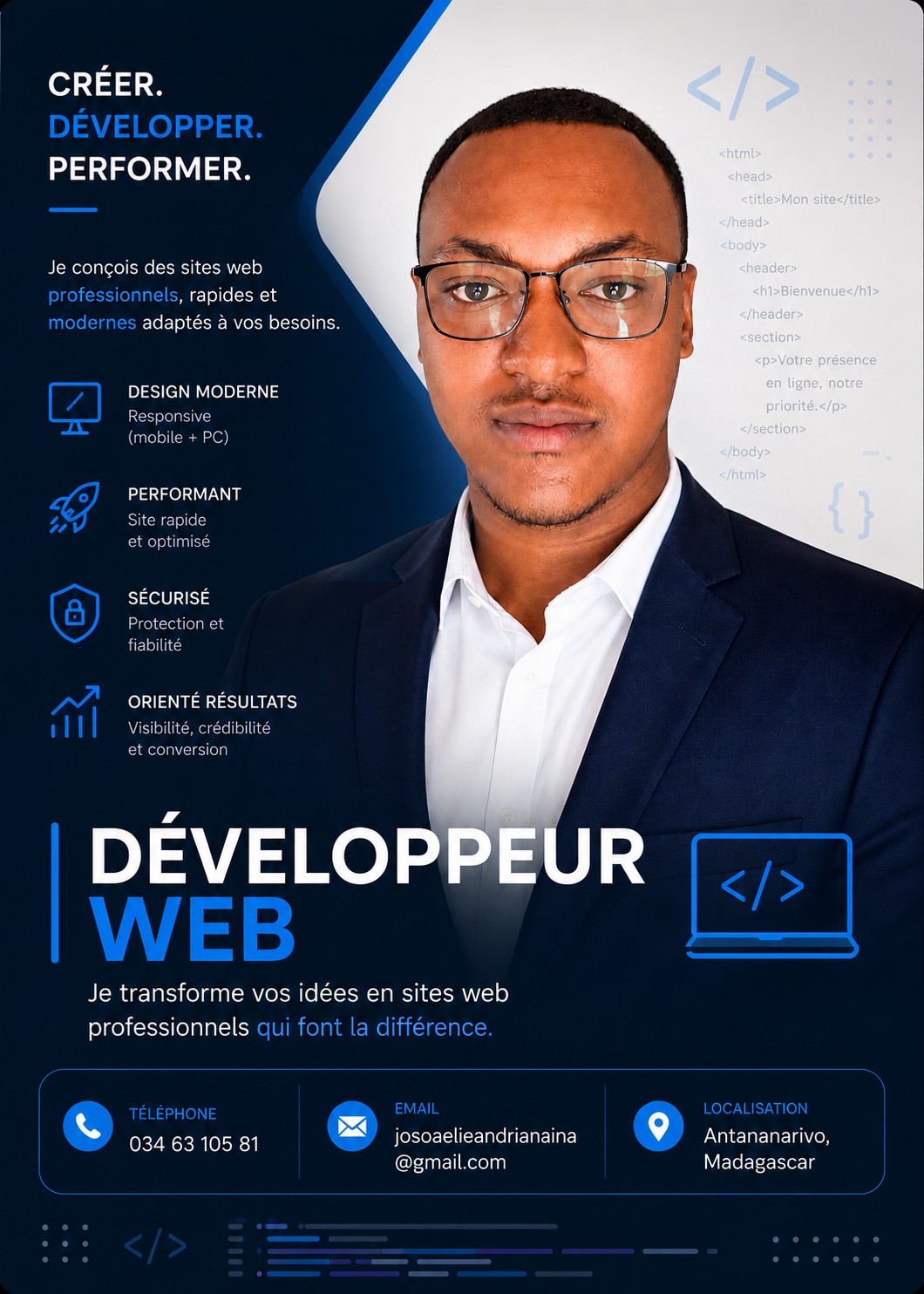 Développement de site web